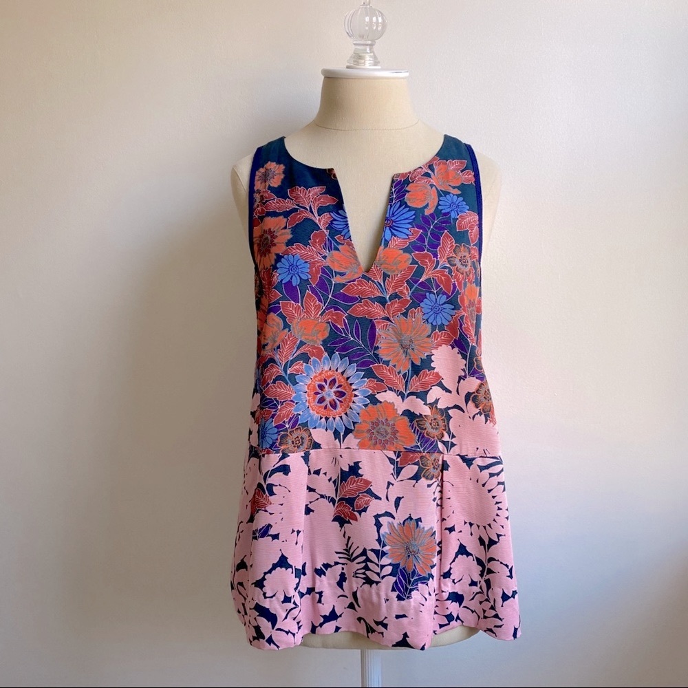 Anthropologie Floral Blouse by HD Paris
